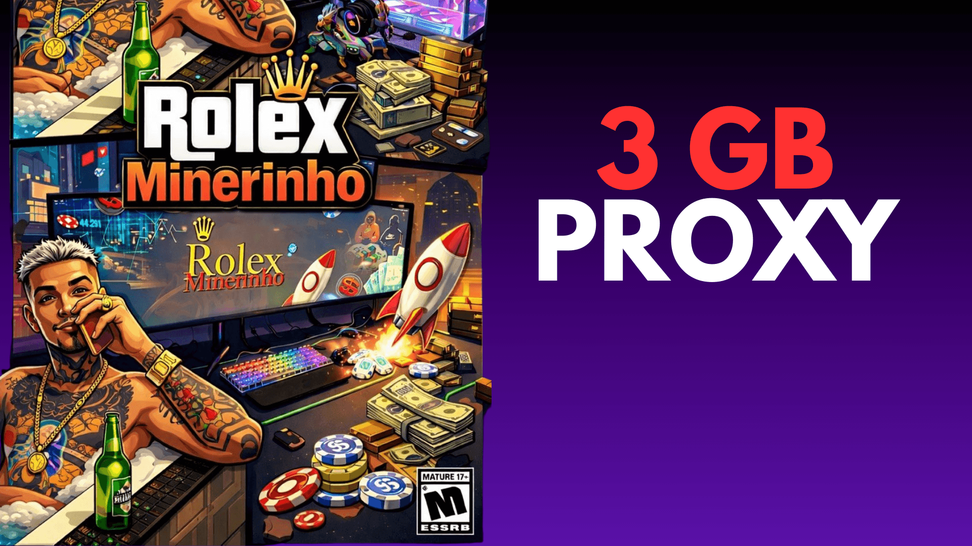 Proxy Rotativa 3 GB